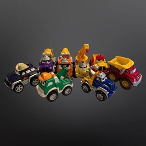 8 Tonka Lil Chuck and Friends Diecast Vehicles Construction Hasbro Maisto 3” A16